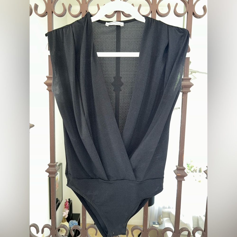 Black Zara bodysuit size s